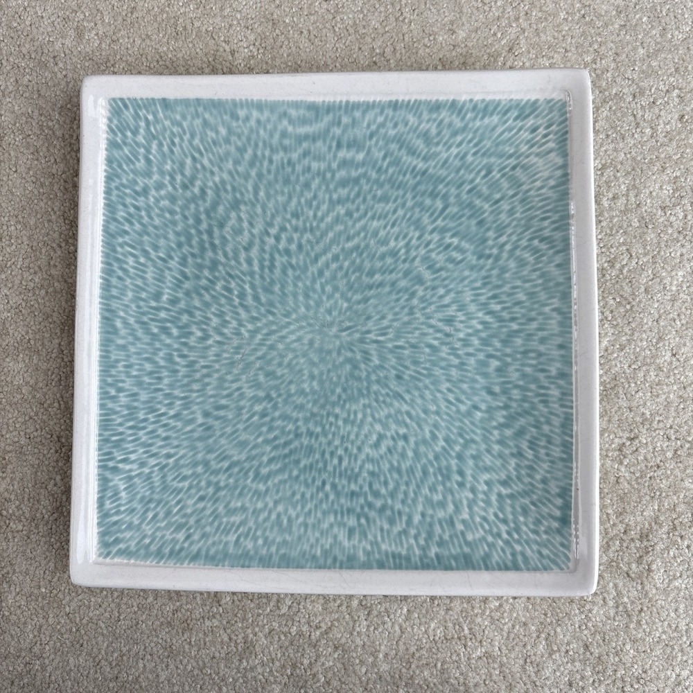 Sango Vega Aqua 4531 Square Dinner Plate 11" Replacement